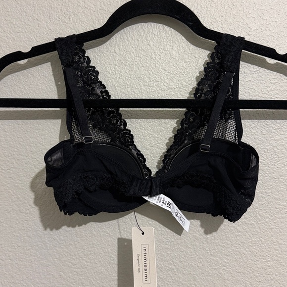 Intimissimi Elena Lace Balconette Black Bra Emily in Paris - Picture 5 of 5